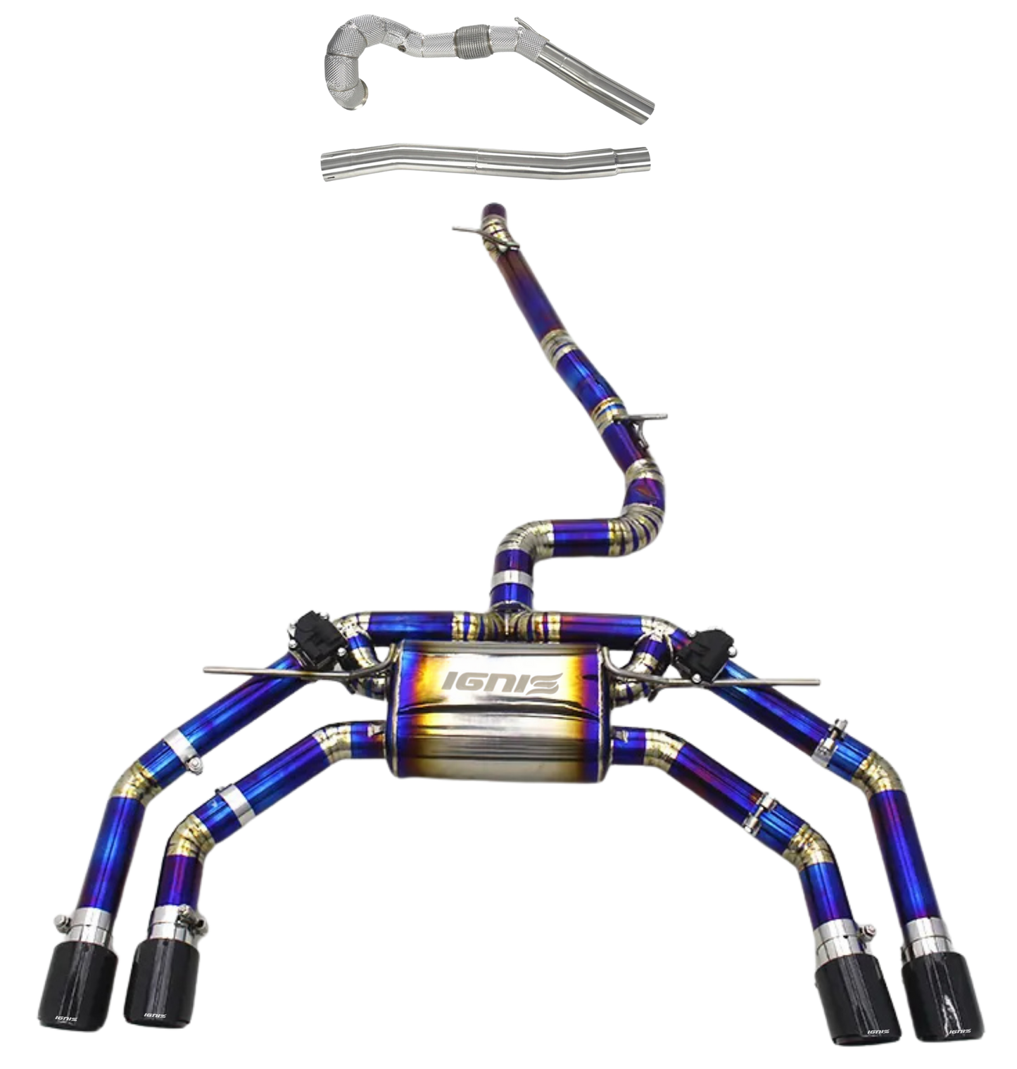 Audi S3 Valved Titanium Cat-Back Exhaust (2013+)