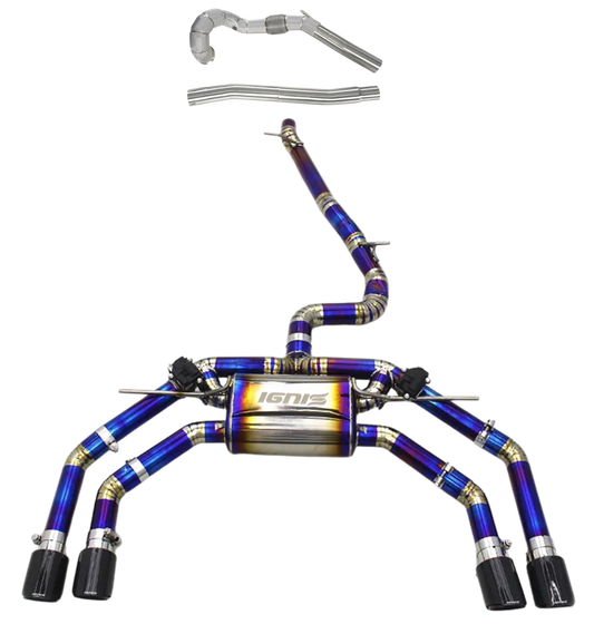 Audi S3 Valved Titanium Cat-Back Exhaust (2013+)