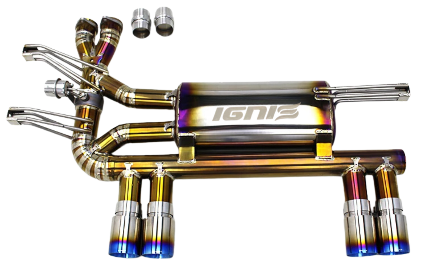 BMW E46 M3 Valved Titanium Axle-Back Exhaust (01-06)