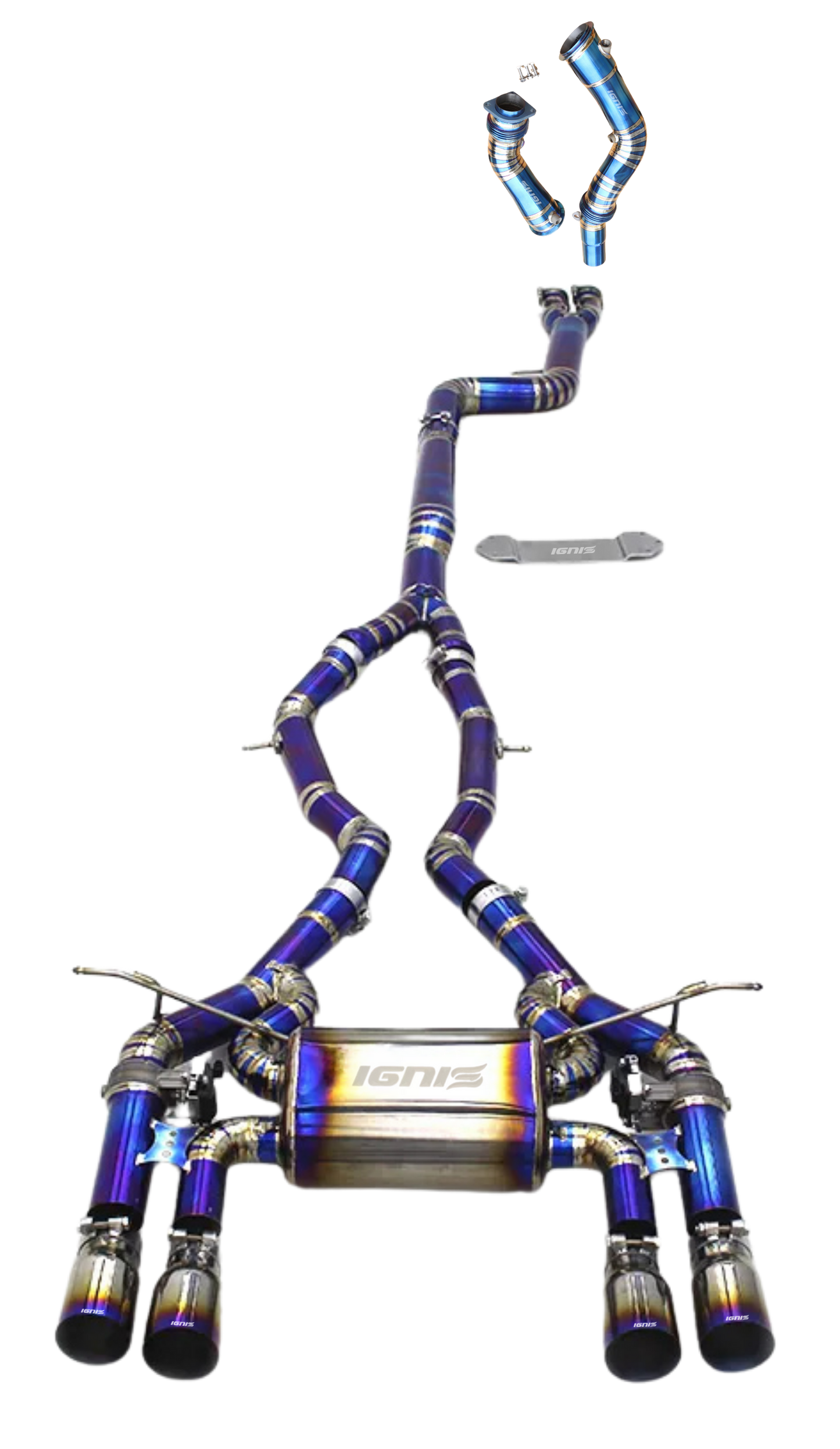BMW F80 M3 & F82/F83 M4 Valved Titanium Cat-Back Exhaust (15-19)