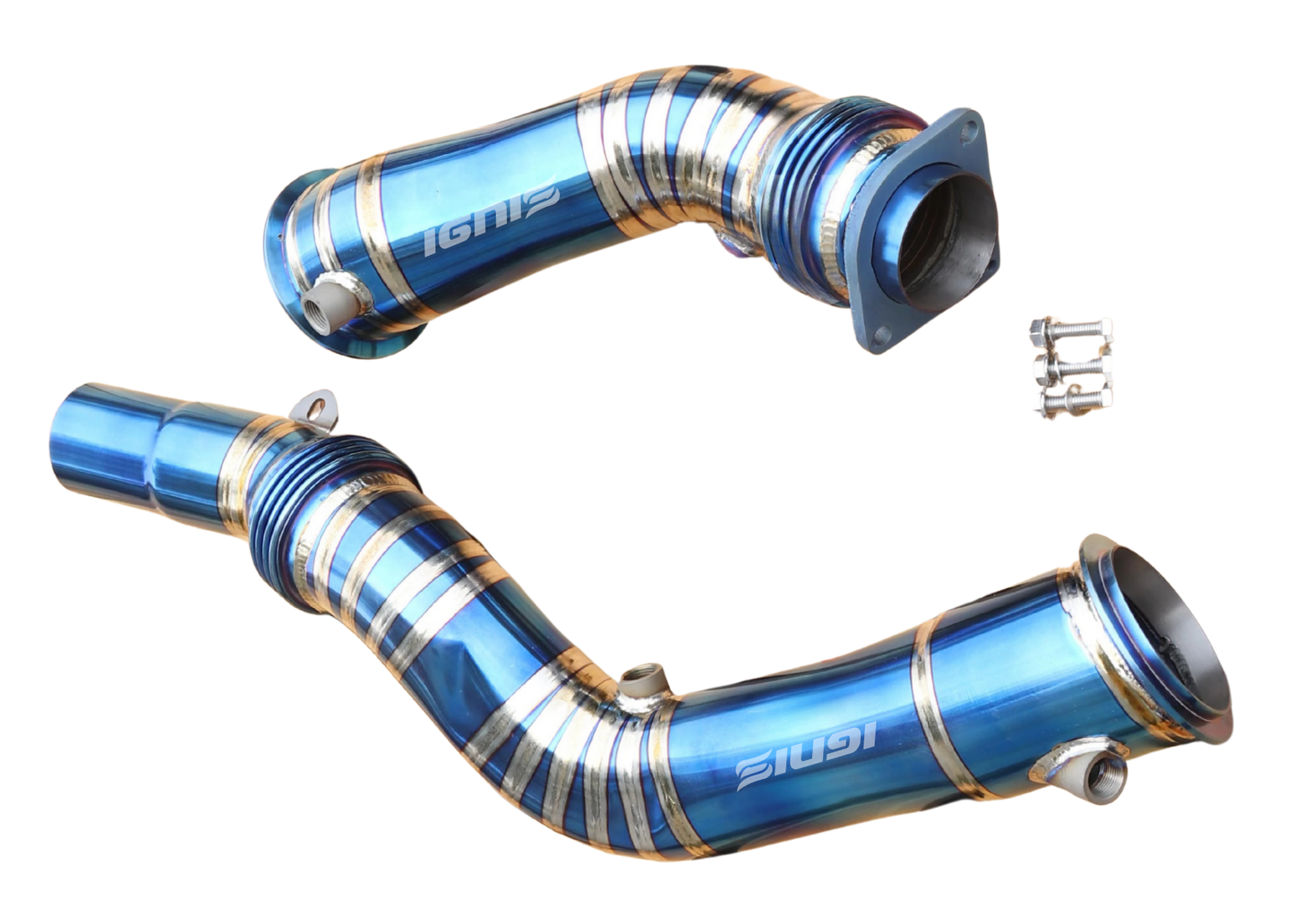 BMW F87 M2C, F80 M3, F82/F83 M4 Titanium Race Downpipes (S55, 15-21)