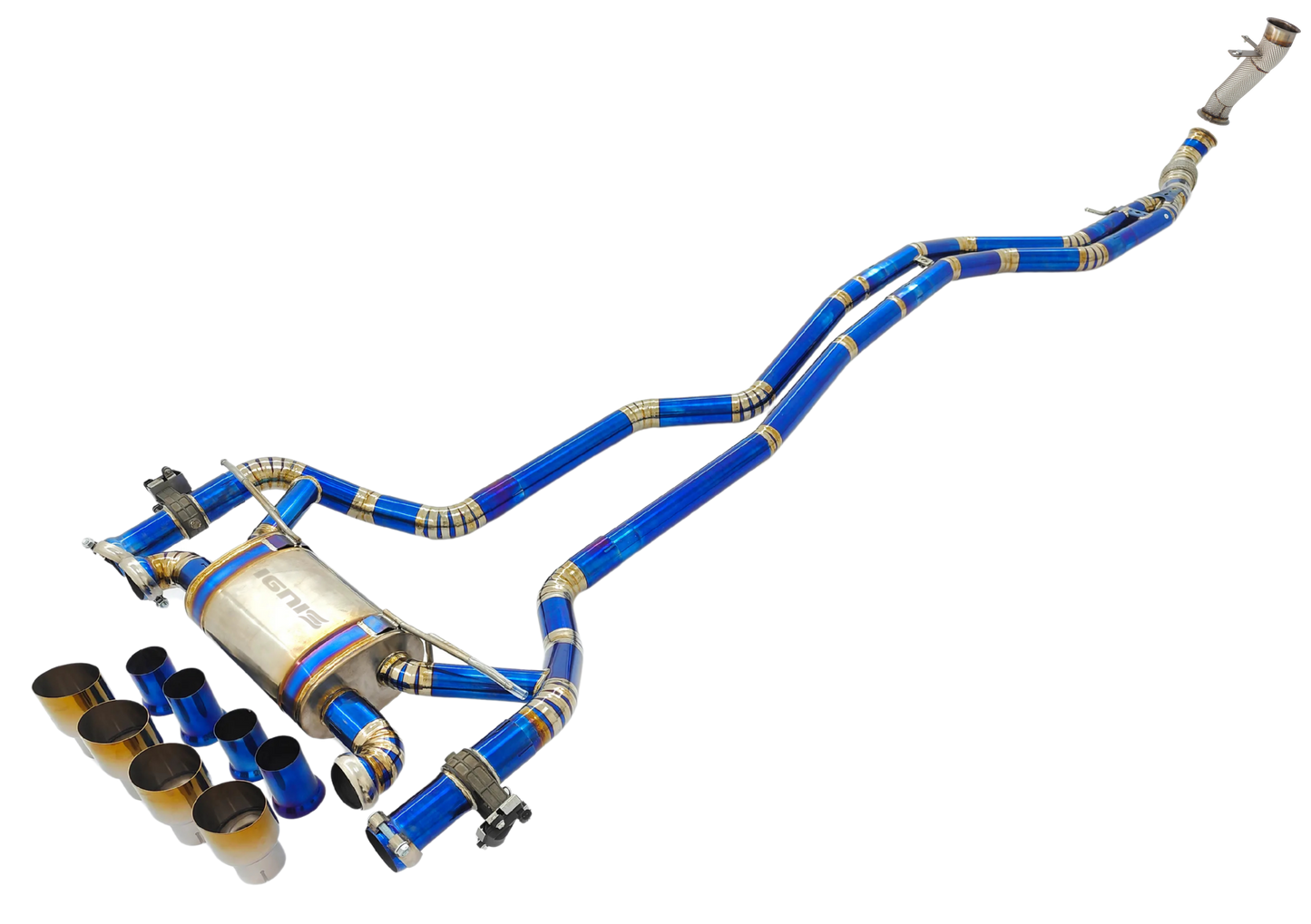 BMW F87 M2 Valved Titanium Cat-Back Exhaust (N55, 16-18)