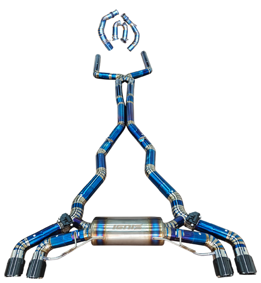 BMW F90 M5 Valved Titanium Cat-Back Exhaust (18-23)