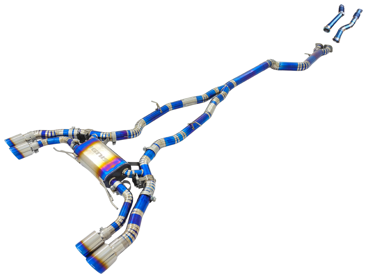 BMW F97 X3M / F98 X4M Valved Titanium Cat-Back Exhaust (S58, 2019+)