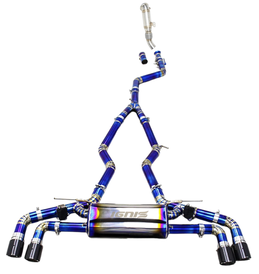 BMW G29 Z4 M40i Valved Titanium Cat-Back Exhaust w/ Quad Tips (2019+)