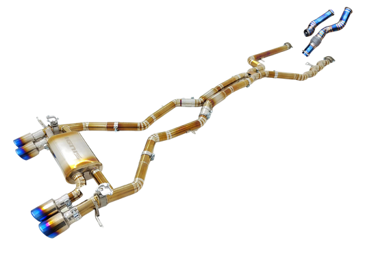 BMW G80/G81 M3 & G82/G83 M4 Valved Titanium Equal Length Cat-Back Exhaust (2021+)