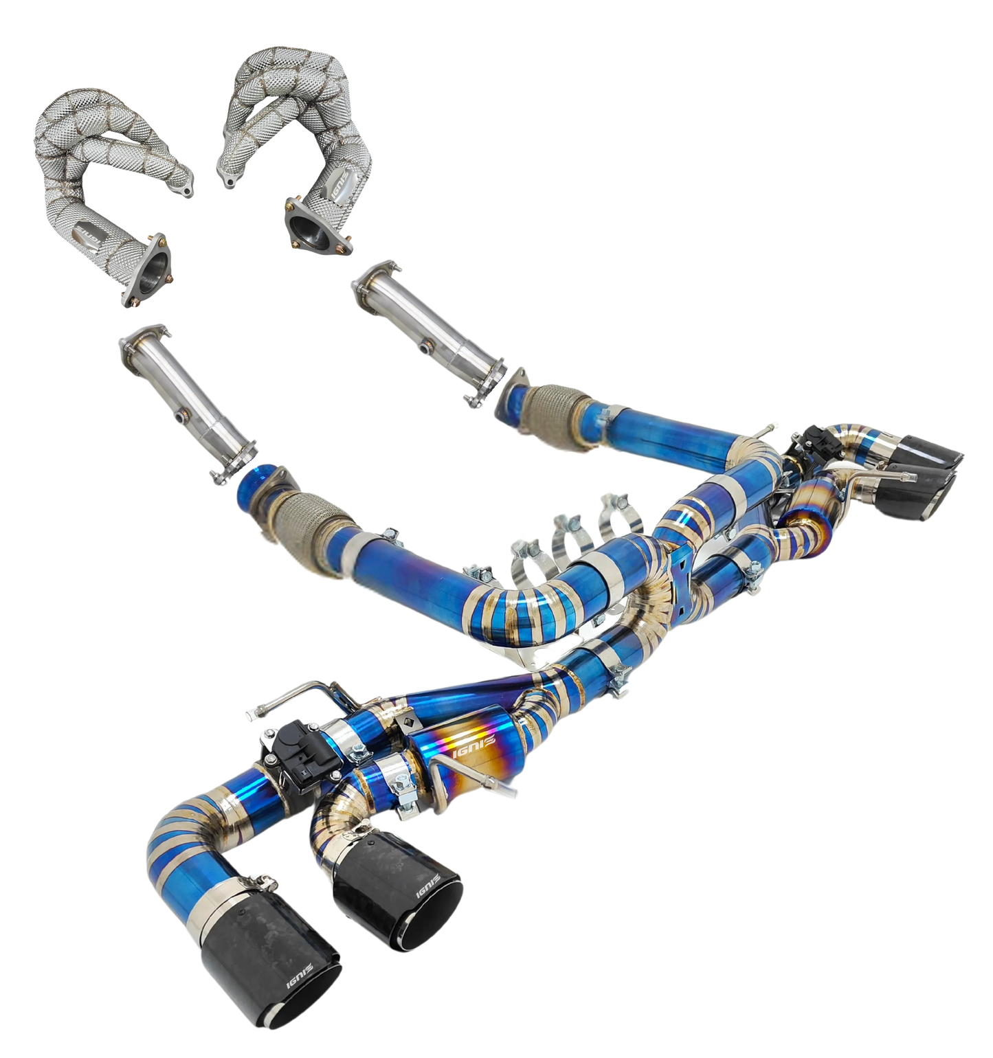Chevrolet C8 Corvette Valved Titanium Exhaust System (2020+)