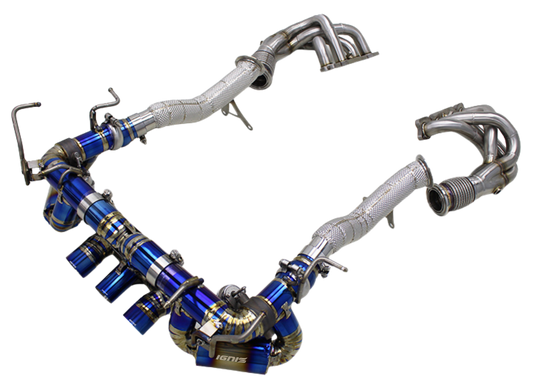 Ferrari 458 Italia / Spyder Valved Titanium F1 Race Exhaust System (10-15)