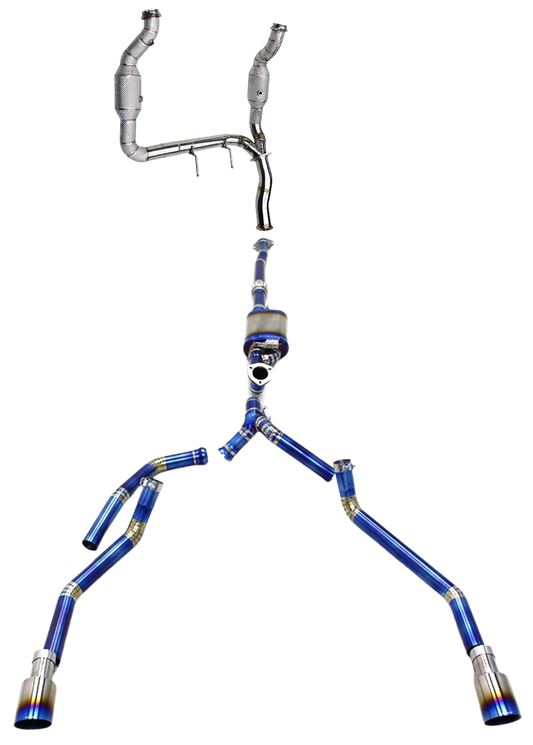 Ford F-150 Raptor 3.5L Valved Titanium Cat-Back Exhaust (17-20)