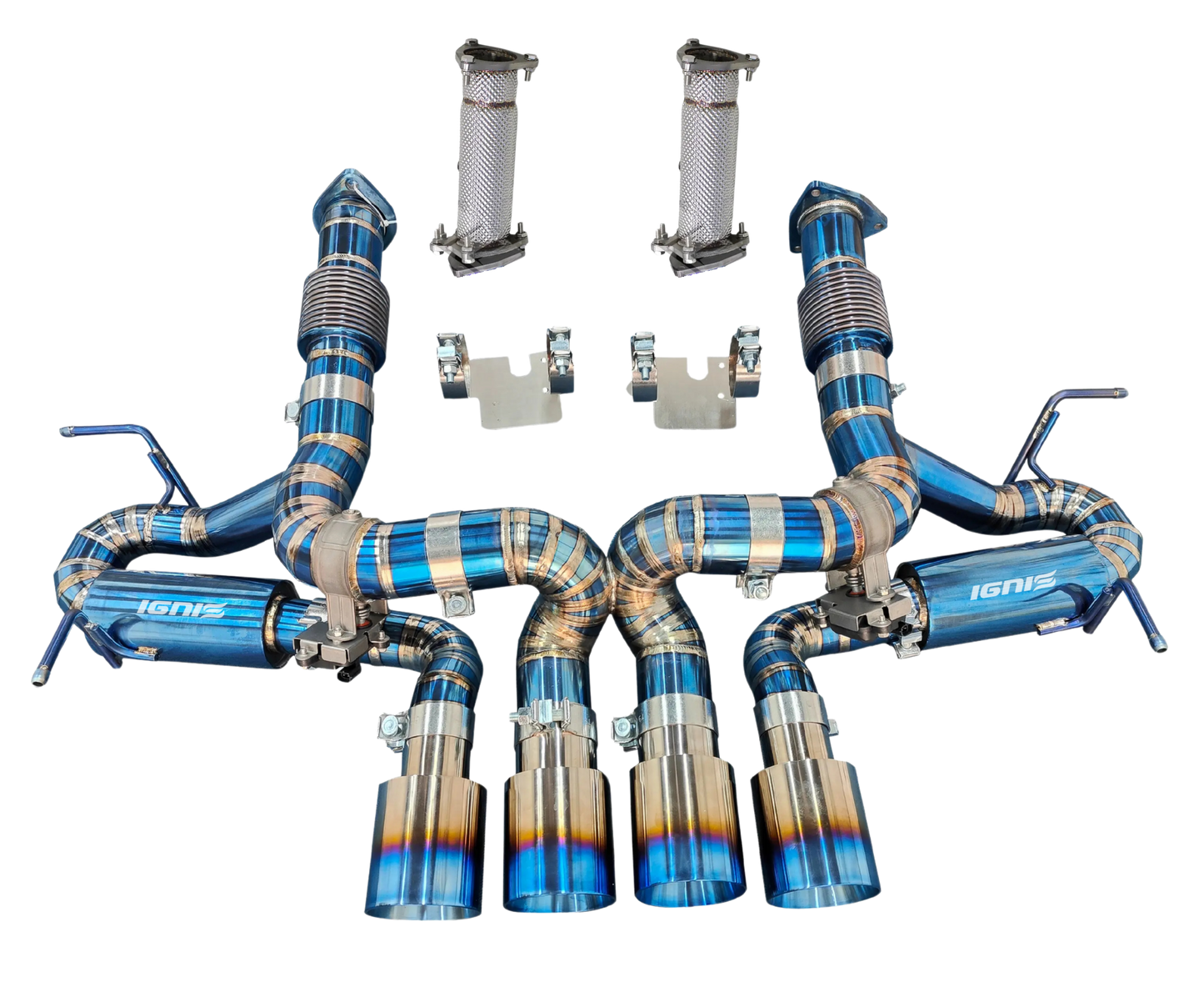 Chevrolet C8 Corvette Z06 Valved Titanium Cat-Back Exhaust (2023+)
