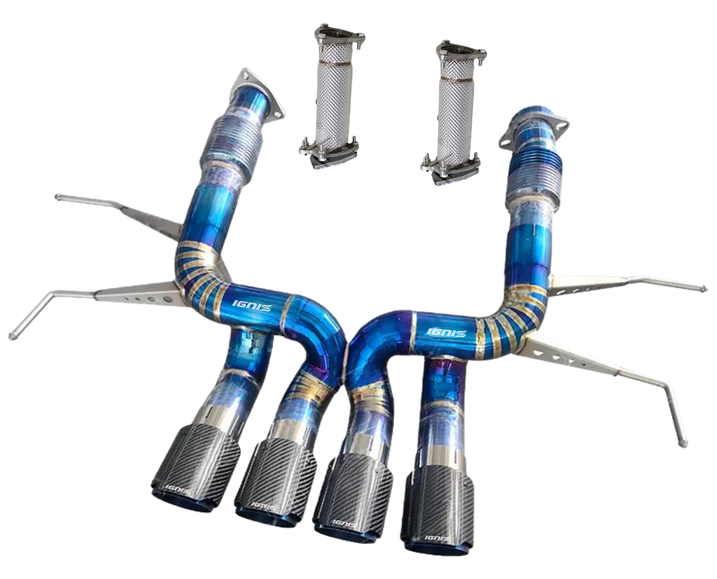 Chevrolet C8 Corvette Z06 Titanium F1 Race Exhaust System (2023+)