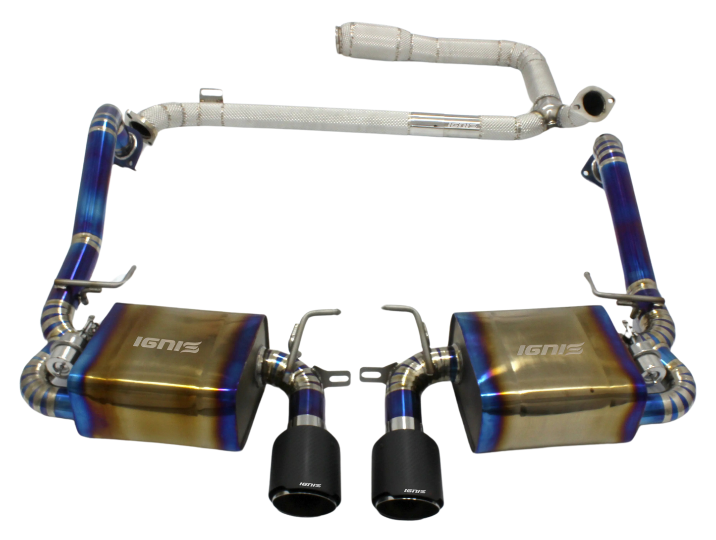 Porsche 718 (982) Boxster/Cayman 2.0T/2.5T Valved Titanium Exhaust System (2016+)