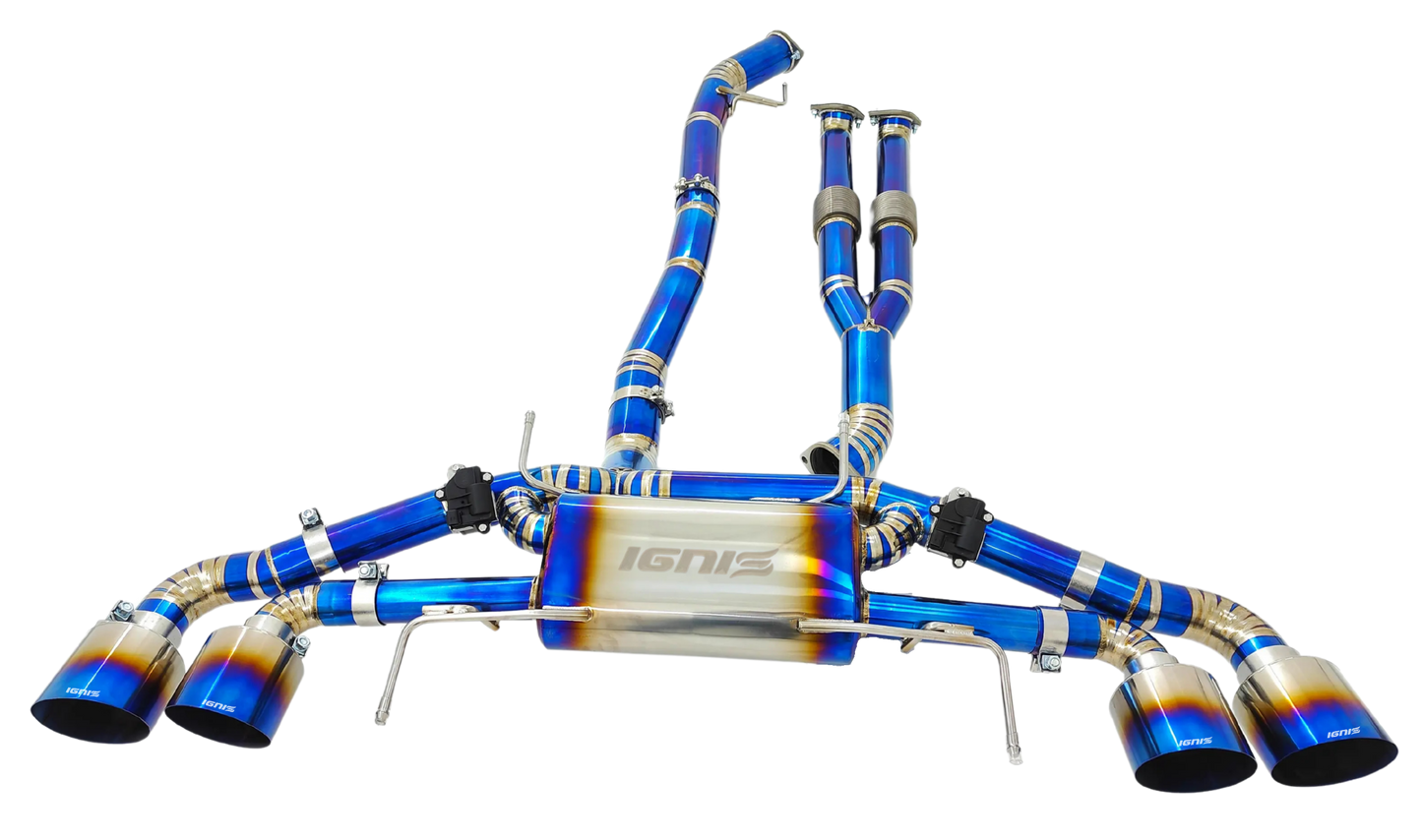 Nissan R35 GT-R Valved Titanium Cat-Back Exhaust (09-24)