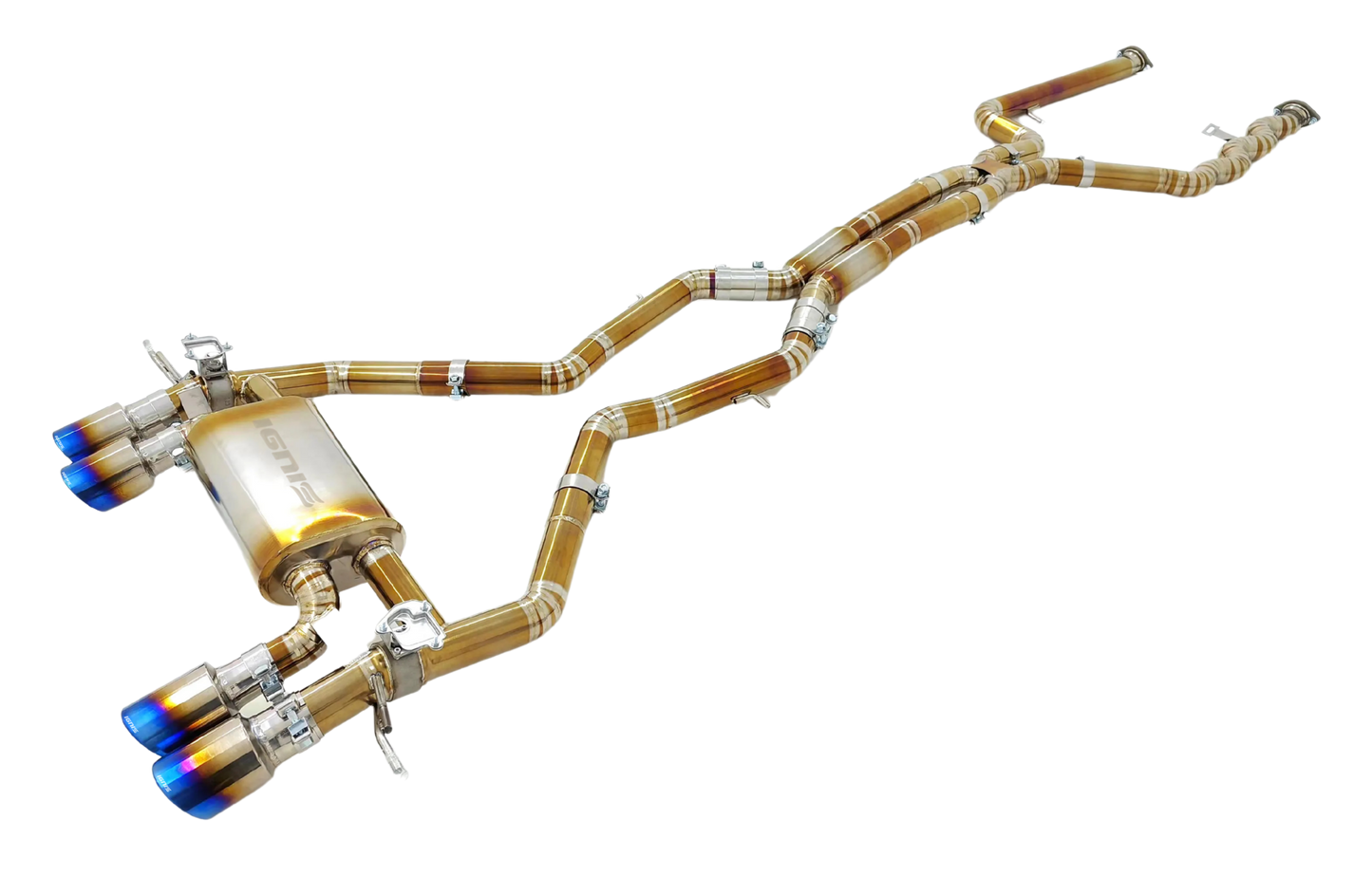BMW G80/G81 M3 & G82/G83 M4 Valved Titanium Equal Length Cat-Back Exhaust (2021+)