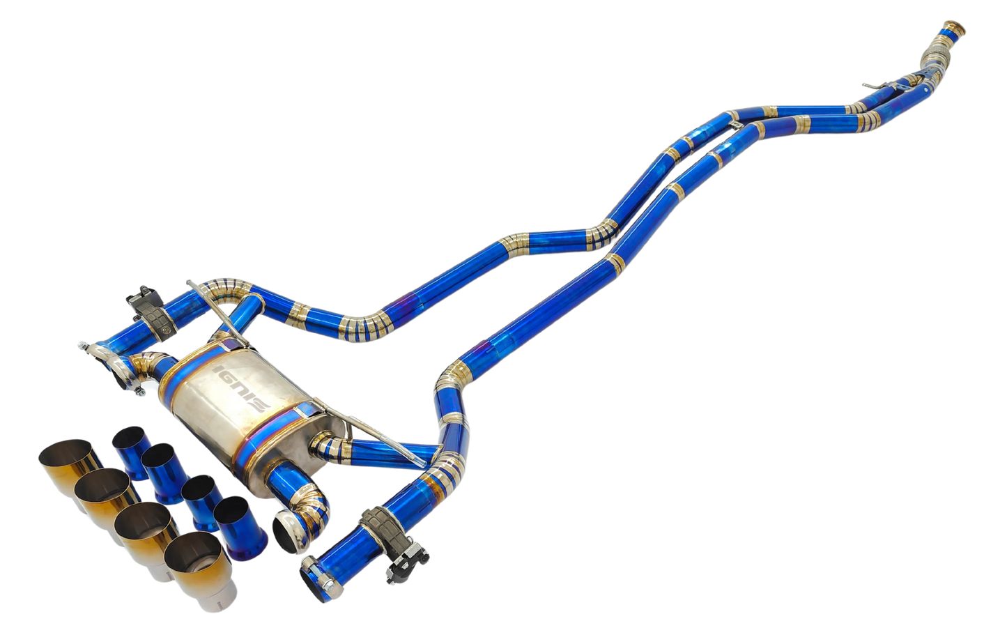 BMW F87 M2 Valved Titanium Cat-Back Exhaust (N55, 16-18)