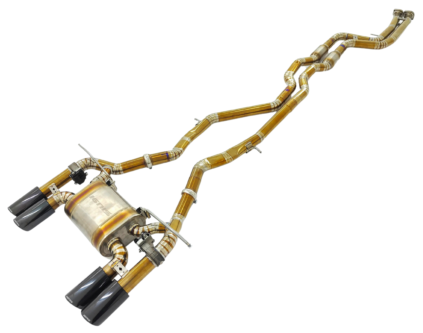 BMW F80 M3 & F82/F83 M4 Valved Titanium Equal Length Cat-Back Exhaust (15-19)