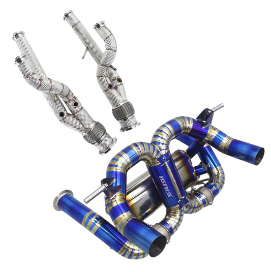 Lamborghini Aventador SVJ / Ultimae Valved Titanium Exhaust System (18-21)