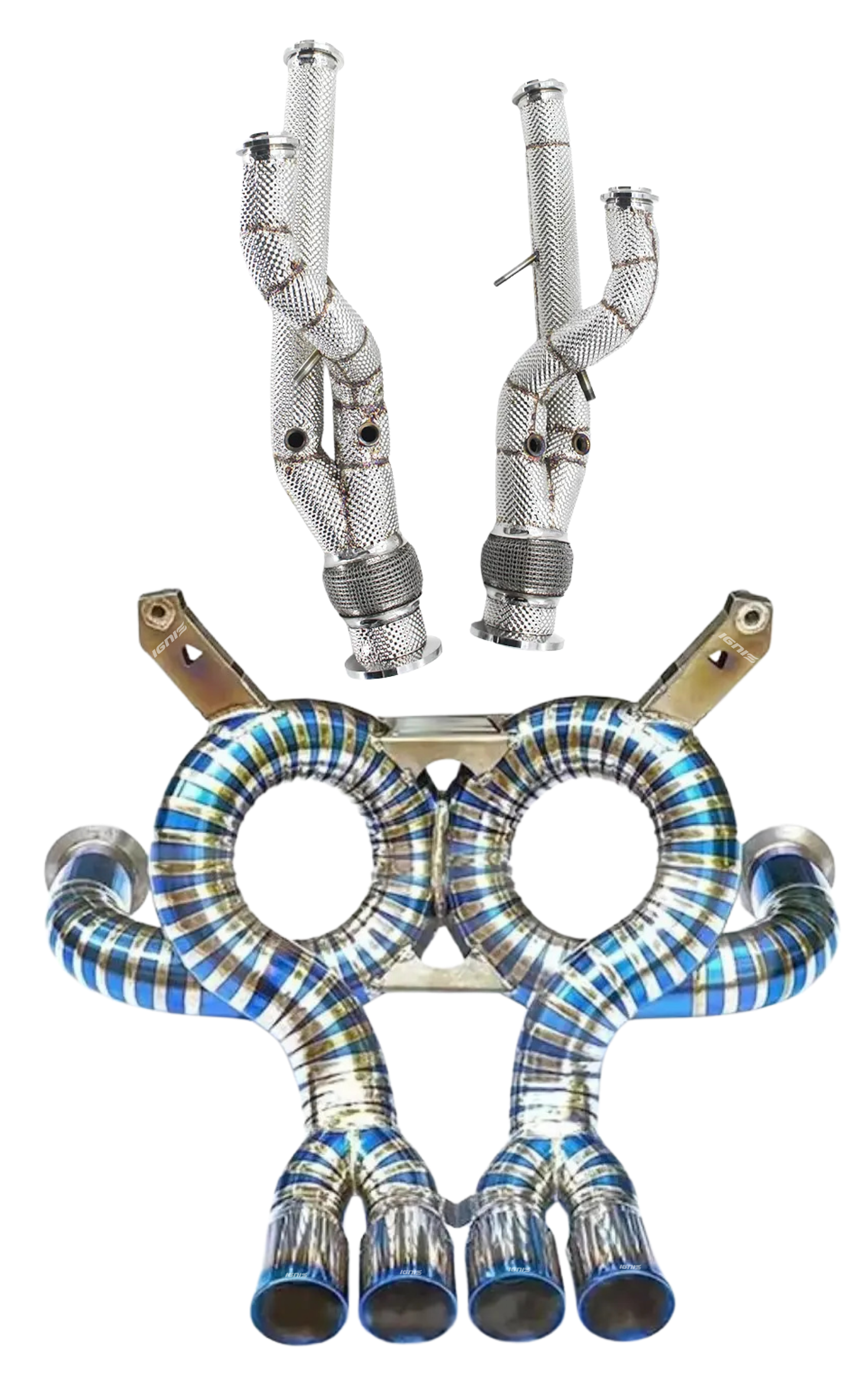 Lamborghini Aventador Base / SV Titanium F1 Race Exhaust System (12-18)