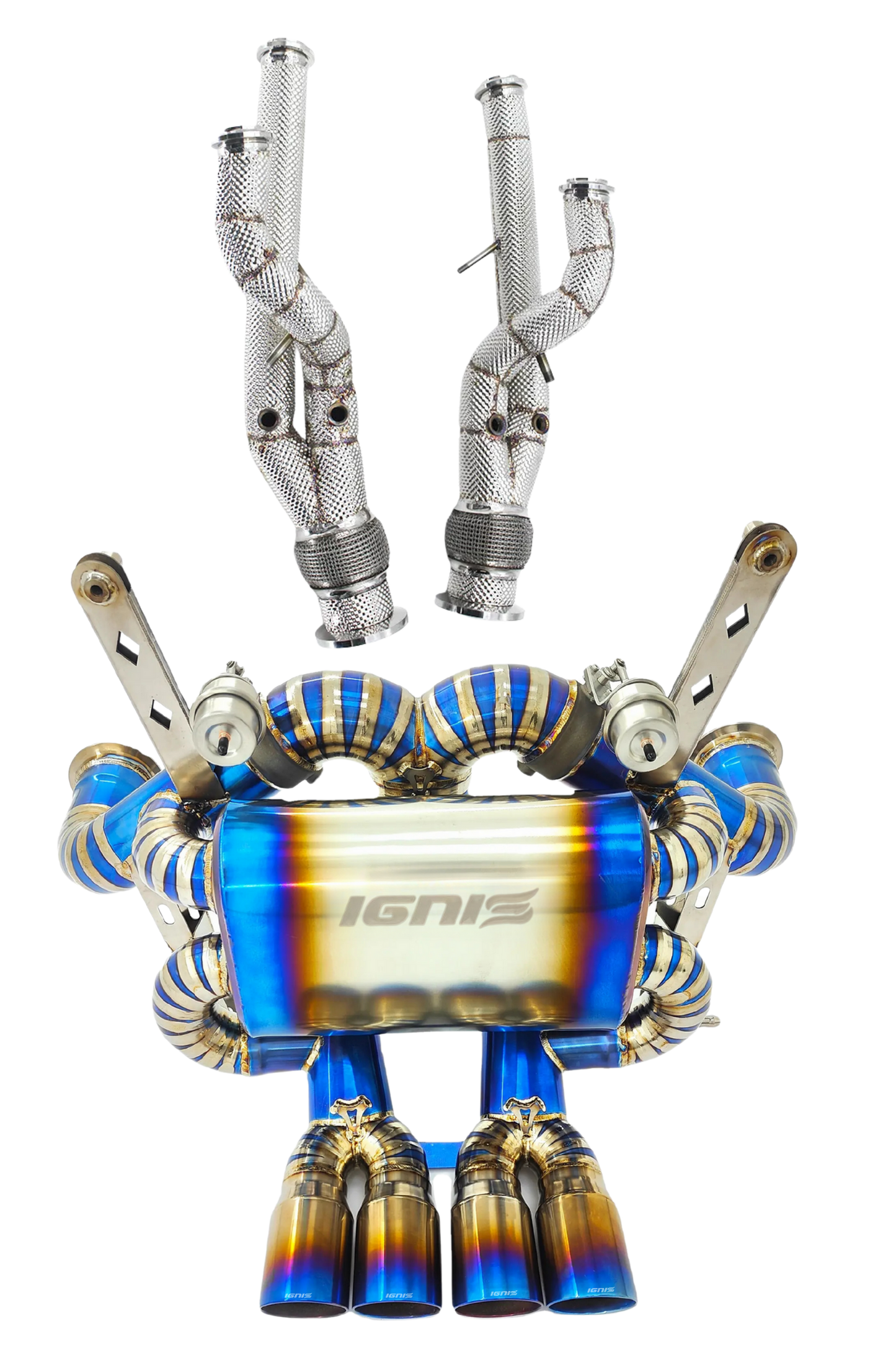 Lamborghini Aventador Base / SV Valved Titanium Exhaust System (12-18)