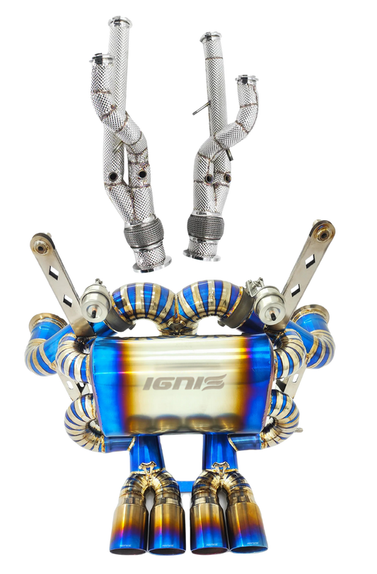 Lamborghini Aventador Base / SV Valved Titanium Exhaust System (12-18)