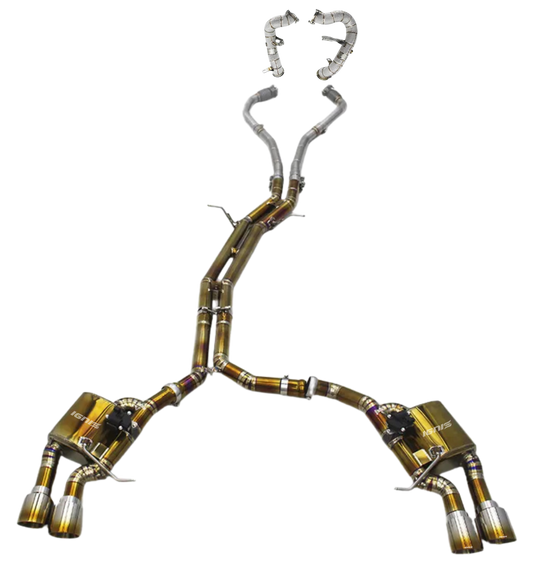 Porsche 95B Macan S / GTS / Turbo Valved Titanium Cat-Back Exhaust (2015+)