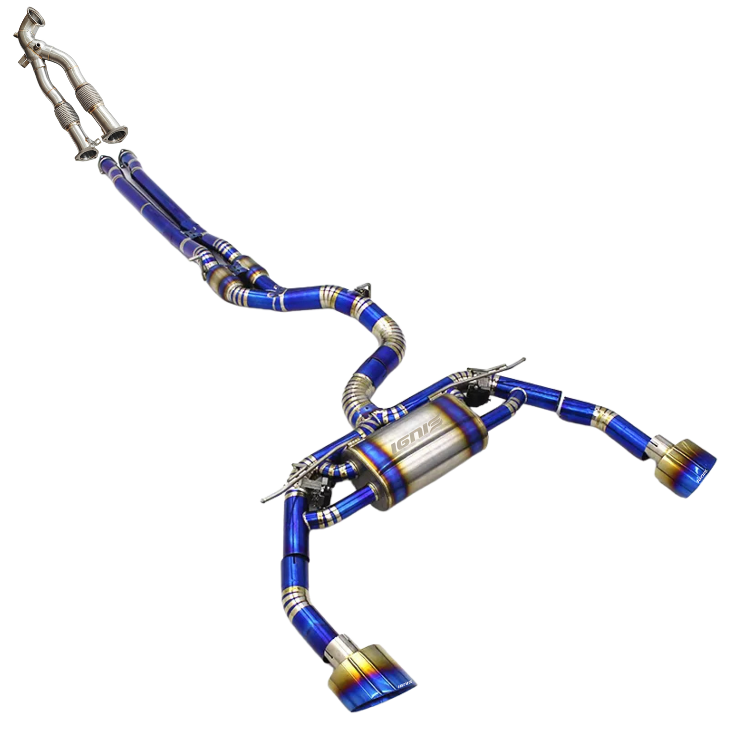 Audi 8V RS3 Valved Titanium Cat-Back Exhaust (15-20)