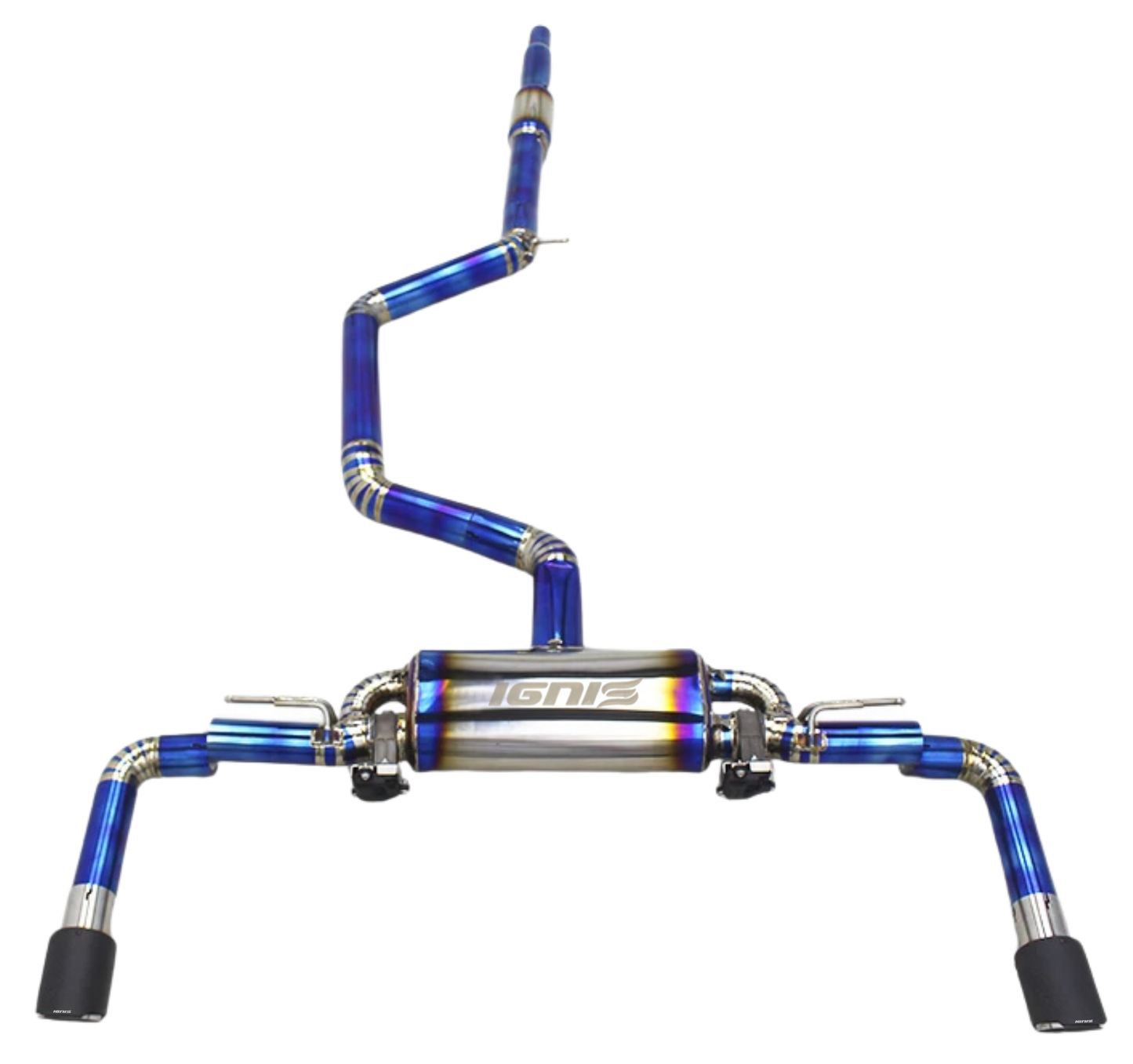 VW Mk8 Golf GTI Valved Titanium Cat-Back Exhaust (2022+)
