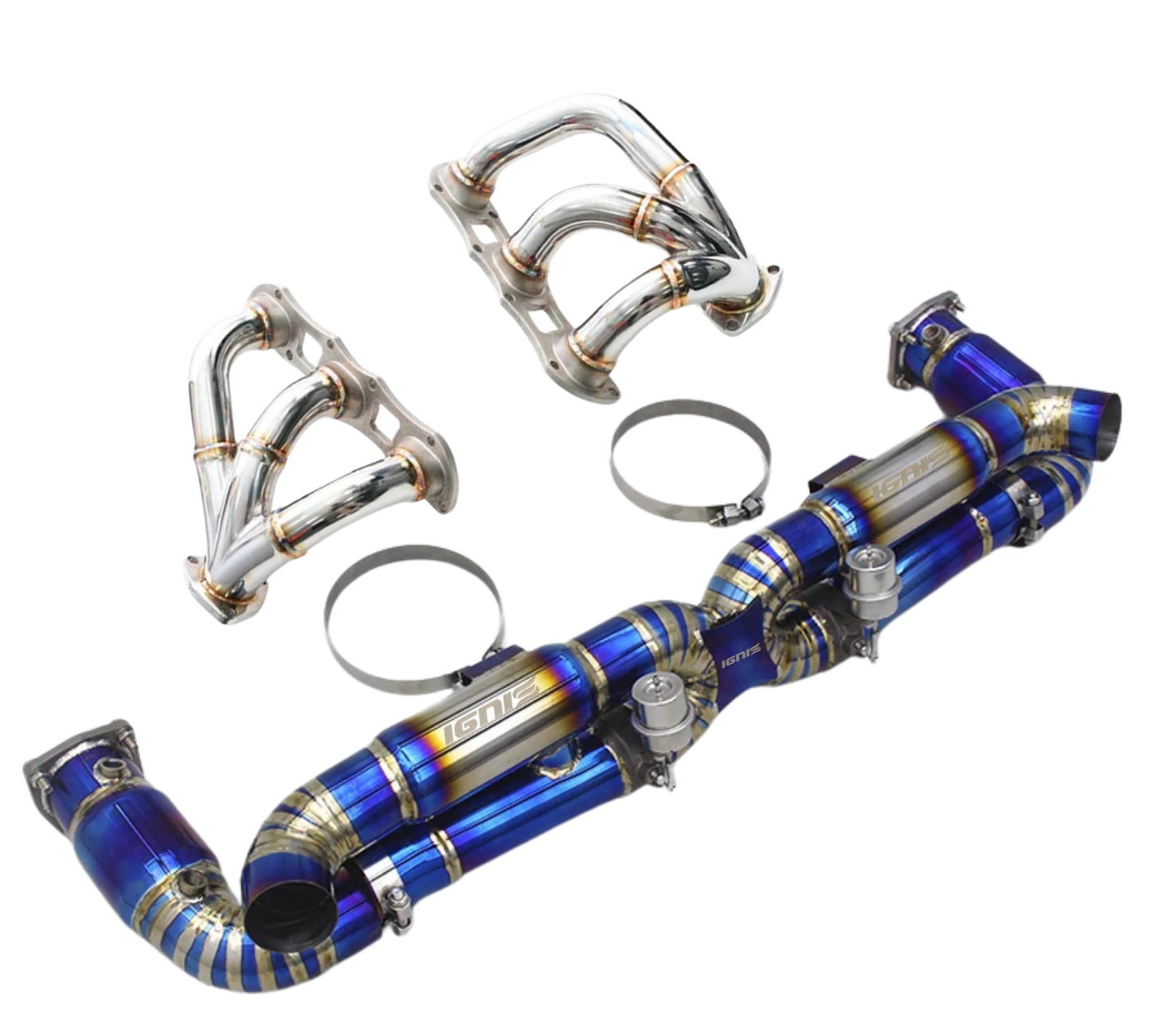 Porsche 911 (997.2) Turbo / Turbo S Valved Titanium Exhaust System (10-13)