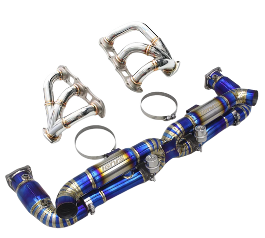 Porsche 911 (997.2) Turbo / Turbo S Valved Titanium Exhaust System (10-13)