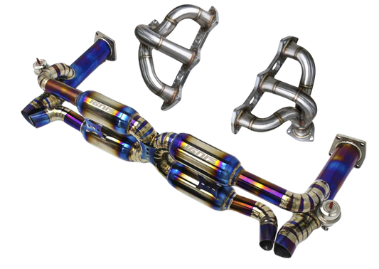 Porsche 911 (997.1) Turbo / Turbo S Valved Titanium Exhaust System (07-09)