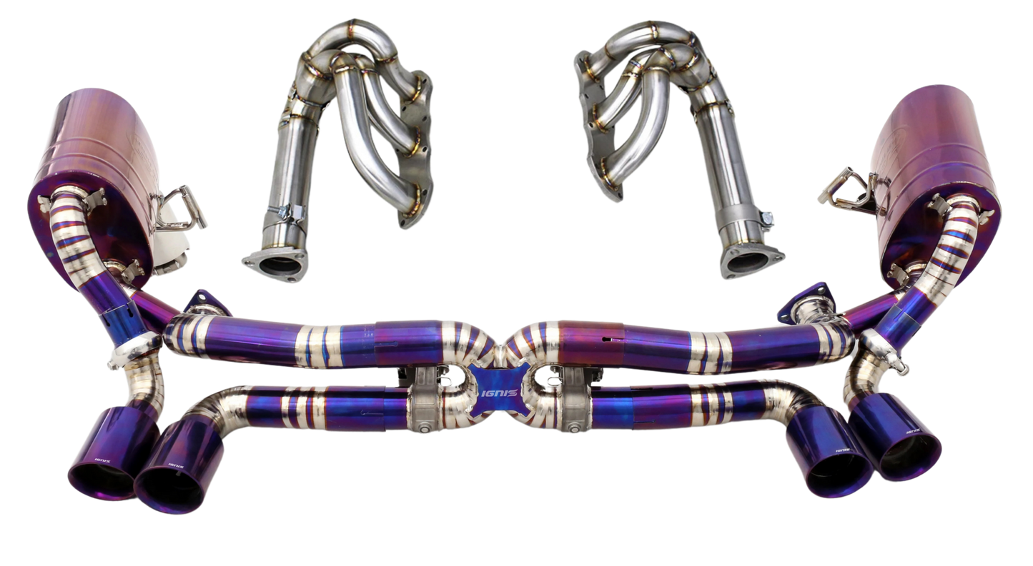 Porsche 911 (997.2) Carrera /S/4/4S/GTS/Targa/Cabriolet Valved Titanium Exhaust System (09-12)