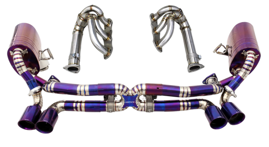 Porsche 911 (997.2) Carrera /S/4/4S/GTS/Targa/Cabriolet Valved Titanium Exhaust System (09-12)