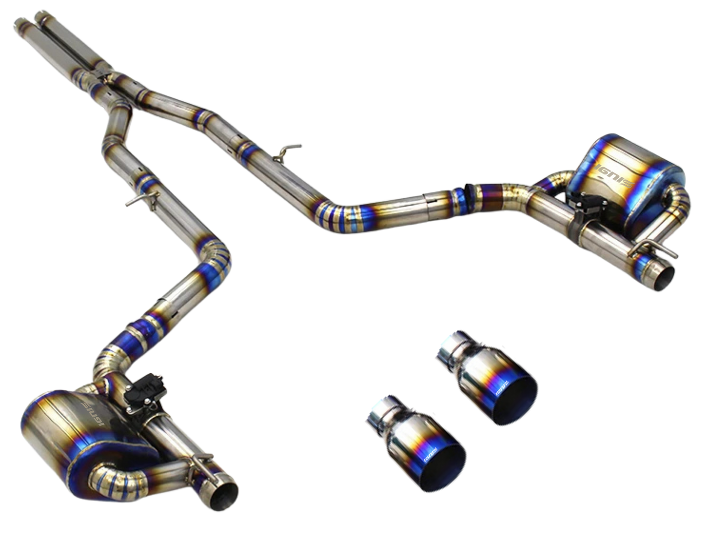 Dodge Charger R/T / Scat Pack / Hellcat Valved Titanium Cat-Back Exhaust (15-23)