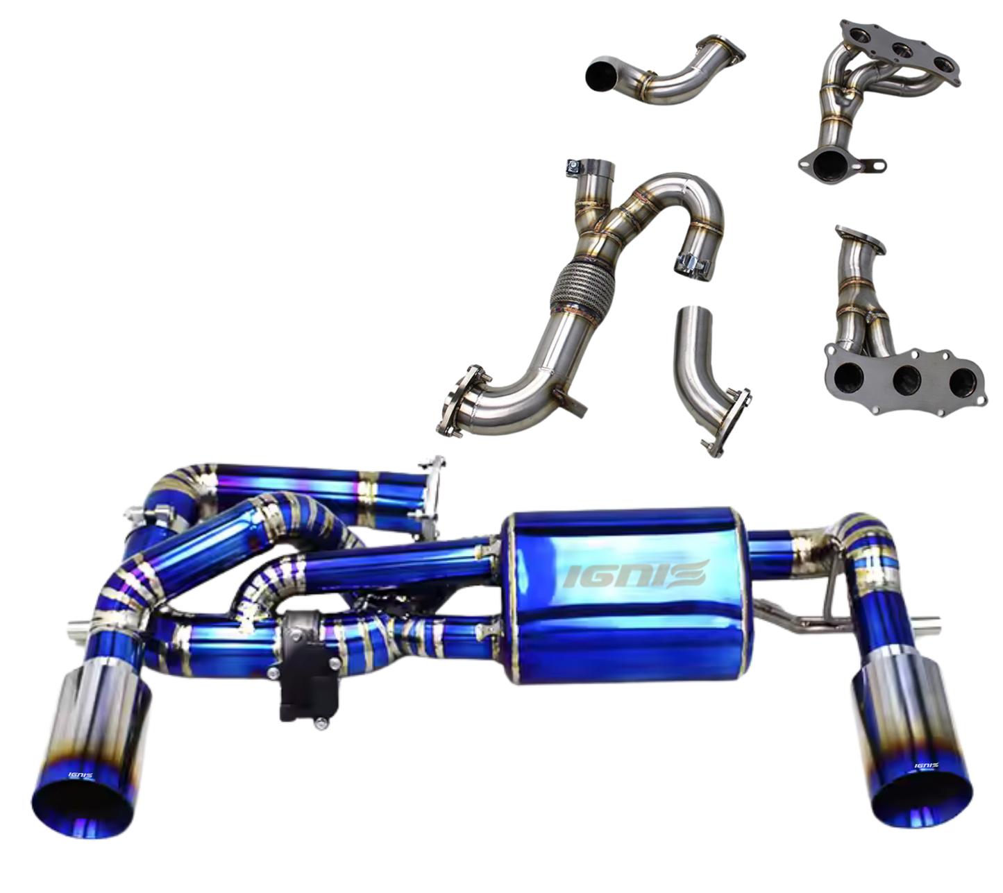 Lotus Emira V6 Valved Titanium F1 Race Exhaust System (2022+)