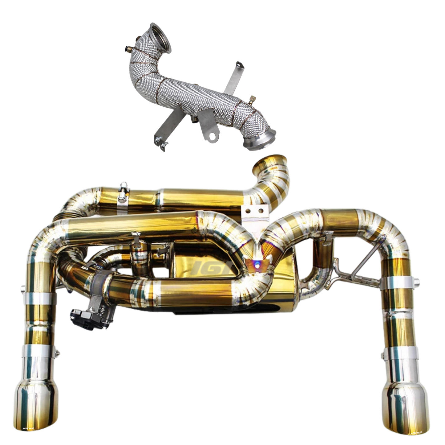 Lotus Emira 2.0L Valved Titanium Exhaust System (2024+)