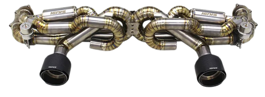 Porsche 718 (982) Cayman GT4 / Spyder / Boxster/Cayman GTS Valved Titanium Exhaust System (2020+)