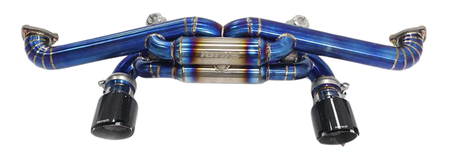 Porsche 718 (982) Cayman GT4 RS / Spyder RS Valved Titanium Exhaust System (2022+)