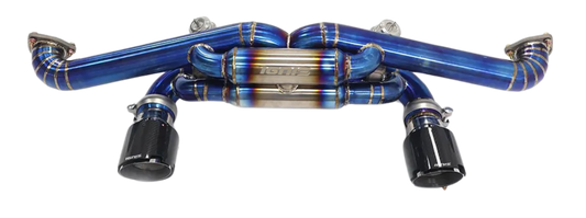 Porsche 718 (982) Cayman GT4 RS / Spyder RS Valved Titanium Exhaust System (2022+)