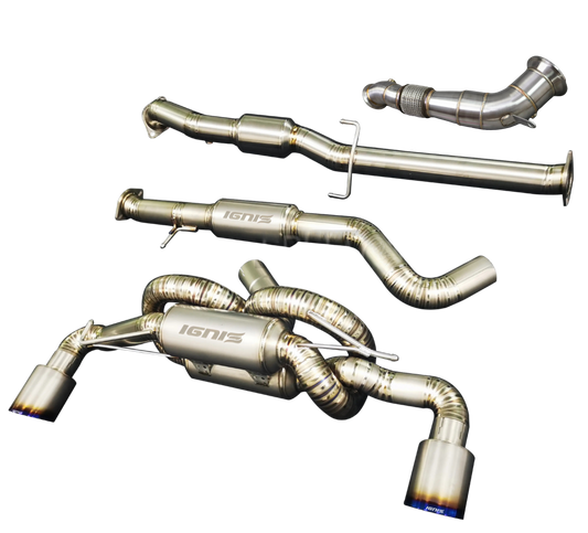 Toyota GR Yaris Titanium Cat-Back Exhaust (2020+)