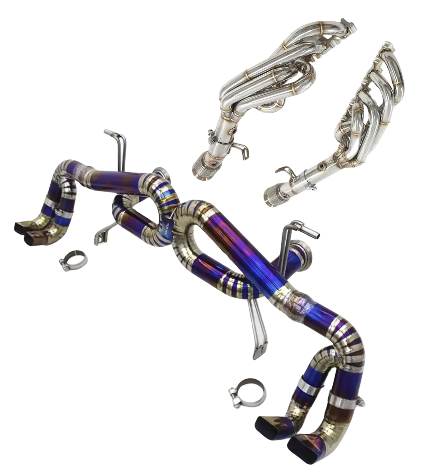 Audi R8 V8/V10 Titanium F1 Race Exhaust System (07-24)