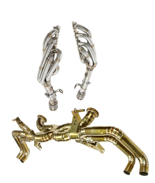 Audi R8 V8/V10 Titanium F1 Race Exhaust System (07-24)