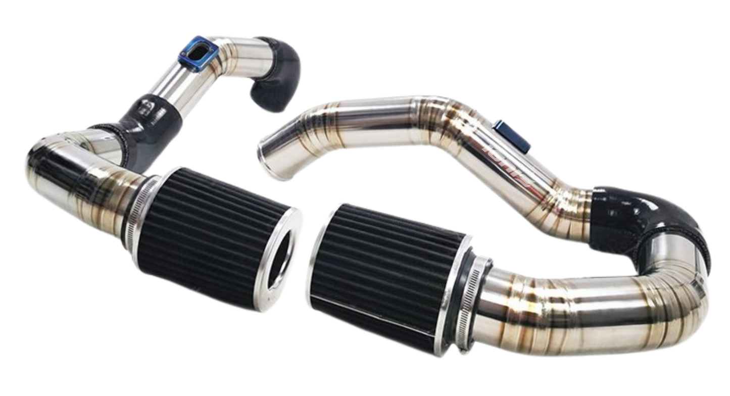 BMW F87 M2C, F80 M3, F82/F83 M4 Titanium Front Mount Intake Kit (S55, 15-21)