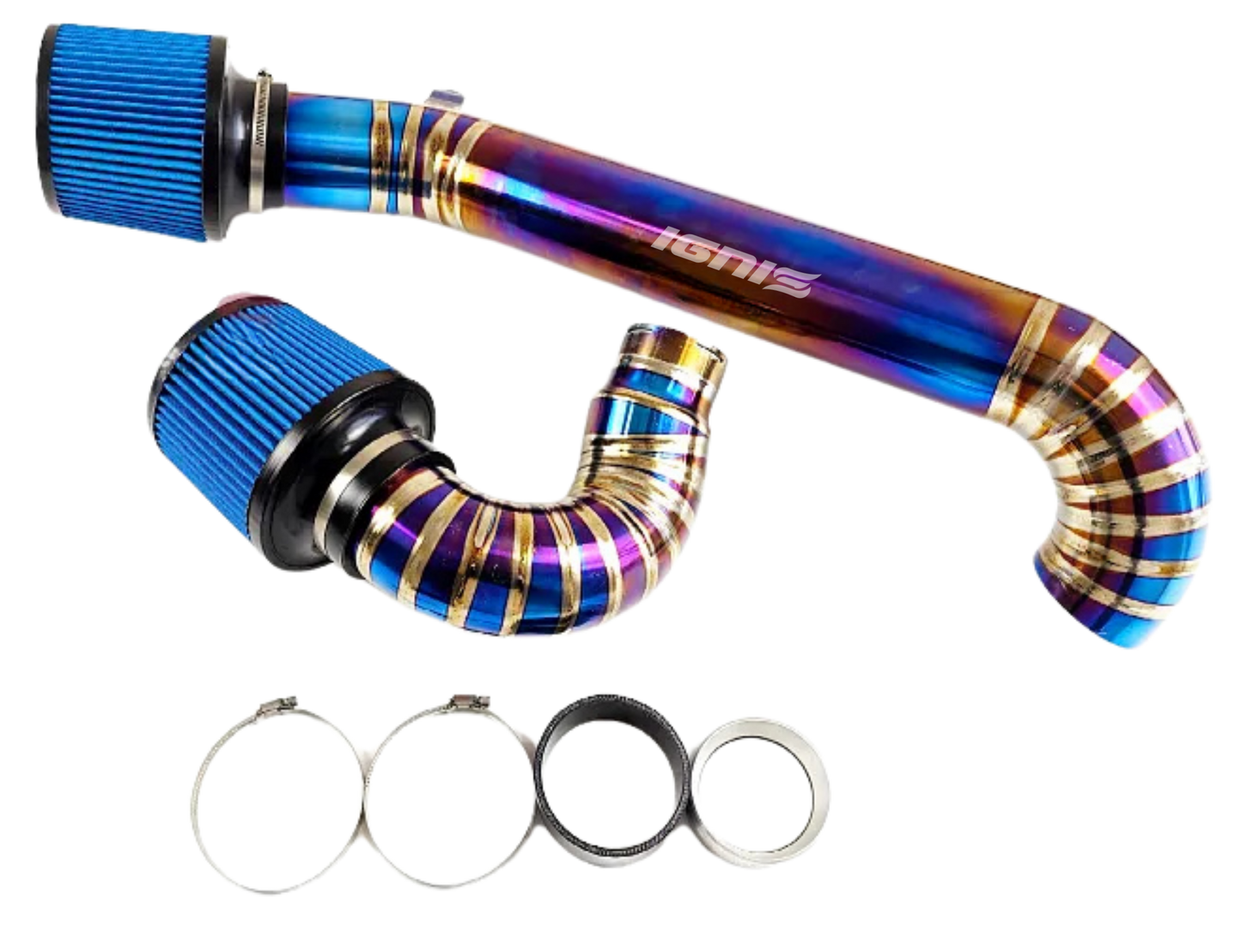 BMW G87 M2, G80/G81 M3, G82/G83 M4 Titanium Top Mount Intake Kit (S58, 2021+)