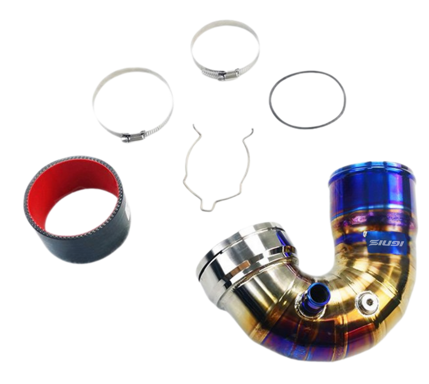 BMW F87 M2C, F80 M3, F82/F83 M4 Titanium Charge Pipe Kit (S55, 15-20)
