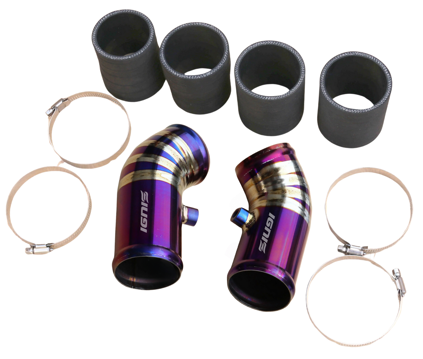BMW F10 M5, F06/F12/F13 M6 Titanium Charge Pipe Kit (S63TU, 12-19)