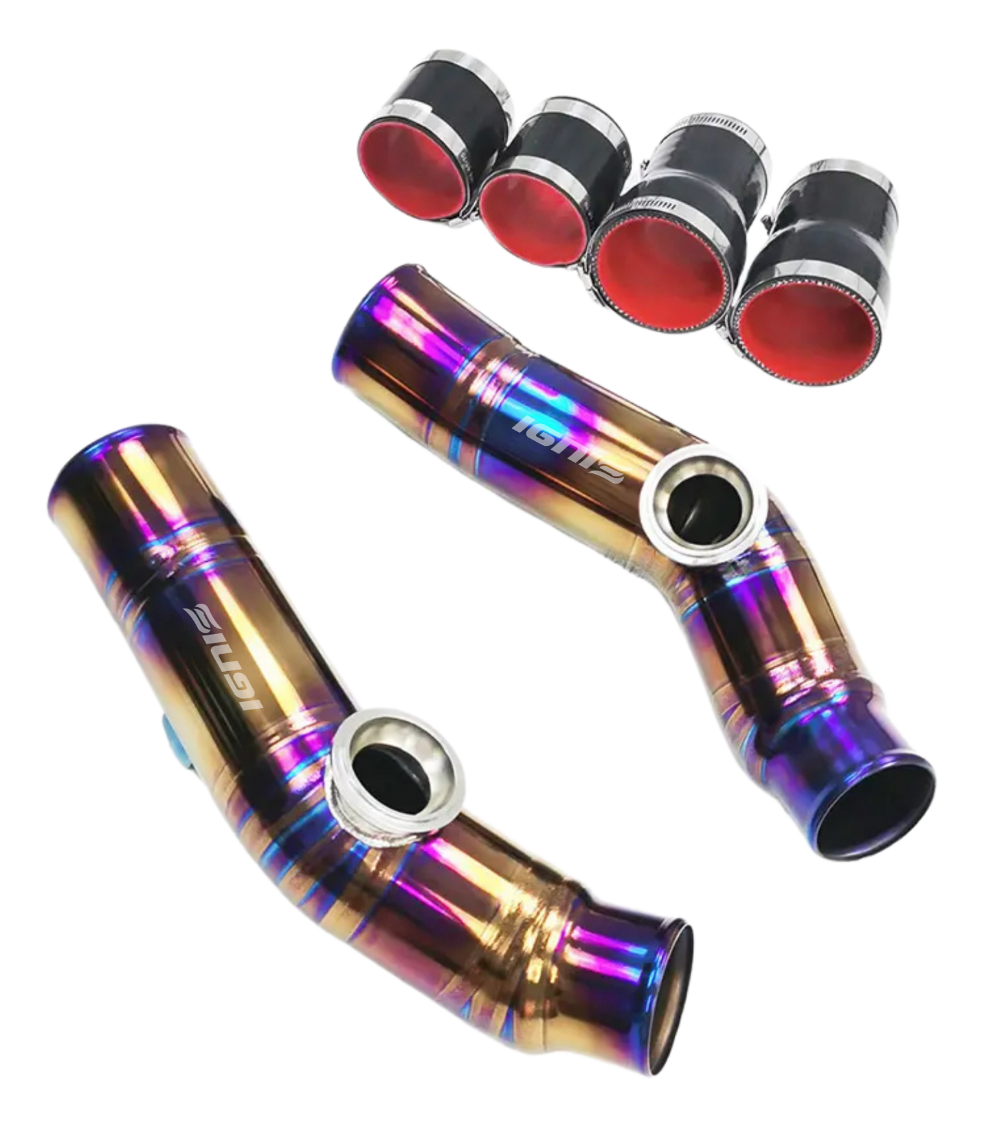 Nissan R35 GT-R Titanium Upper Charge/BOV Pipe Kit (09-24)