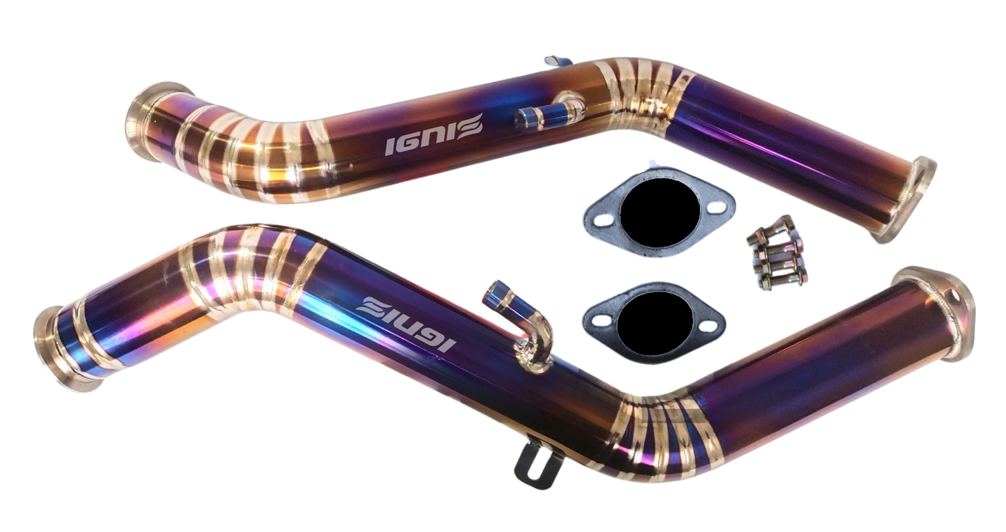 Nissan Z / Infiniti Q50/Q60 Titanium Race Full Downpipes (VR30DDTT, 2016+)