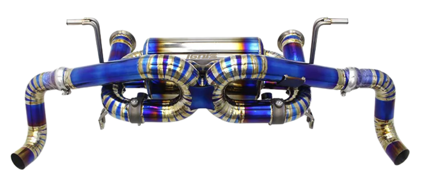 Audi R8 V8/V10 Valved Titanium Cat-Back Race Exhaust (07-24)