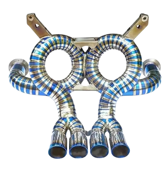 Lamborghini Aventador Base / SV Titanium F1 Race Exhaust System (12-18)