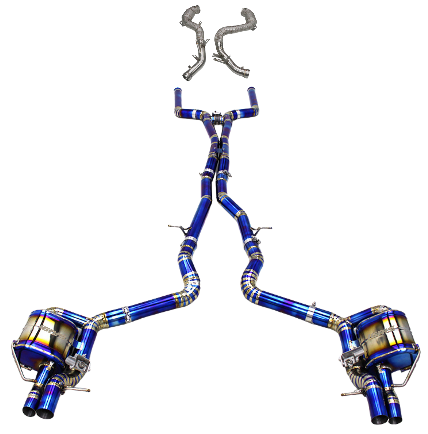 Mercedes W213 AMG E63 / E63 S Valved Titanium Cat-Back Exhaust (17-23)